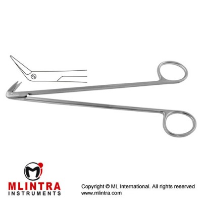 Diethrich-Potts Vascular Scissor Angled 45° - Delicate Blade Stainless Steel, 18 cm - 7" Diethrich-Potts Vascular Scissor Angled 45° - Delicate Blade Stainless Steel, 18 cm - 7"